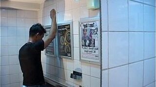 sexy emigrant slutboy gets fucked in pub toilet porn video
