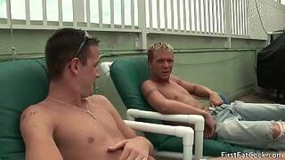 Aaron & Jordan sucking off off gay sex porn video